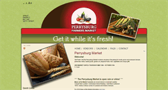 Desktop Screenshot of perrysburg-farmers-market.com
